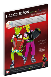 L'ACCORDEON POUR LES 6/9 ANS + CD