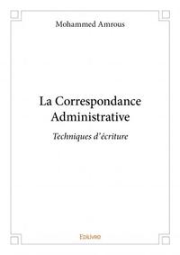 La correspondance administrative