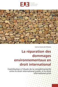 La réparation des dommages environnementaux en droit international