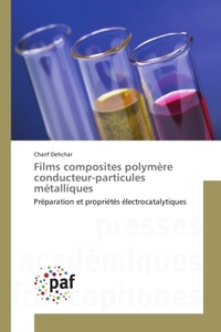 Films composites polymere conducteur-particules metalliques