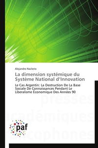 La dimension systémique du système national d innovation