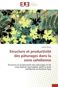 Structure et productivité des pâturages dans la zone sahélienne