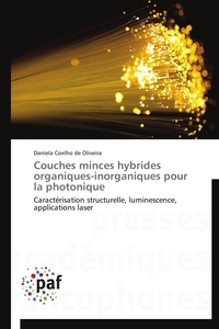COUCHES MINCES HYBRIDES ORGANIQUES-INORGANIQUES POUR LA PHOTONIQUE