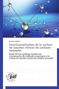 Fonctionnalisation de la surface de couches minces de carbone amorphe