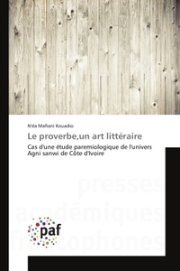 Le proverbe,un art litteraire