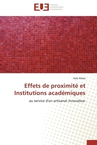 Effets de proximité et institutions académiques