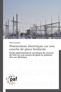 Phénomènes électriques sur une couche de glace fondante