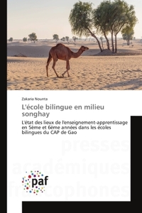 L'ecole bilingue en milieu songhay