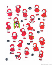 AFFICHE "EMILIE" - 40 X 50 CM