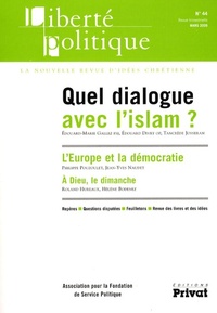 liberte politique n44-mars 2009 quel dialogue avec l'islam