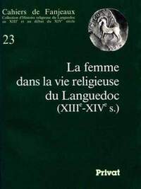FEMME DANS LA VIE RELIGIEUSE EN LANGUEDOC - FANJEAUX N23