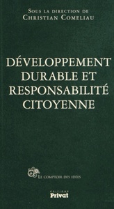 DEVELOPPEMENT DURABLE ET RESPONSABILITE CITOYENNE