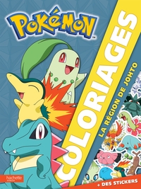 Pokemon/Coloriages - La région de Johto