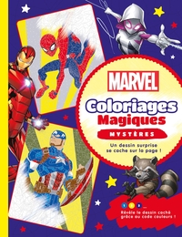 MARVEL - Coloriages Magiques - Mystères