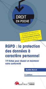 RGPD : la protection des données à caractère personnel