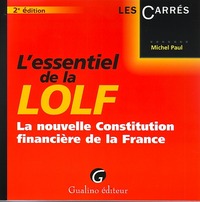 l'essentiel de la lolf - 2ème édition