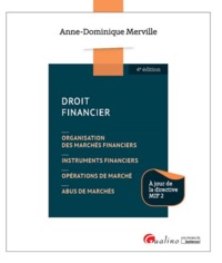 DROIT FINANCIER - 4EME EDITION