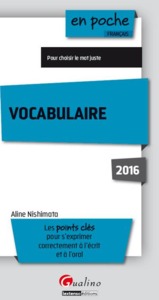 vocabulaire 2016 - 4ème édition