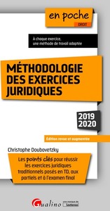 METHODOLOGIE DES EXERCICES JURIDIQUES - 4EME EDITION