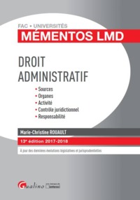 DROIT ADMINISTRATIF 13EME EDITION