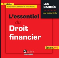 L'ESSENTIEL DU DROIT FINANCIER 2016 - 5ÈME ÉDITION