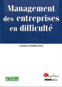 management des entreprises en difficulté