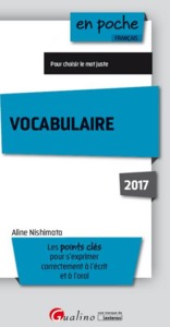 VOCABULAIRE 2017 - 5ÈME ÉDITION