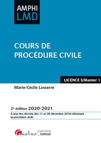 Cours de procédure civile