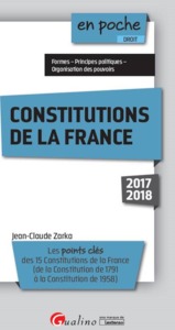 CONSTITUTIONS DE LA FRANCE 5EME EDITION