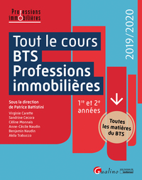 TOUT LE COURS BTS PROFESSIONS IMMOBILIERES