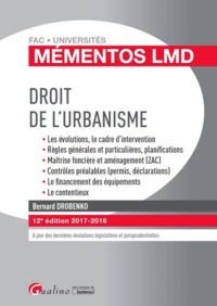 DROIT DE L'URBANISME 12EME EDITION