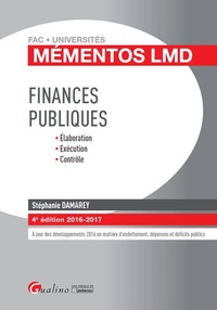 FINANCES PUBLIQUES 2016-2017 - 4ÈME ÉDITION