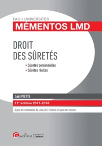 DROIT DES SURETES 11EME EDITION