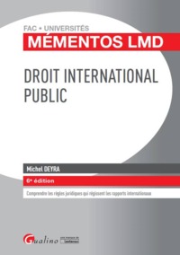 DROIT INTERNATIONAL PUBLIC, 6EME ED