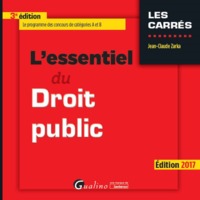 L'ESSENTIEL DU DROIT PUBLIC - 3ÈME ÉDITION