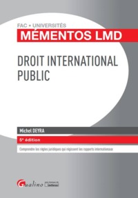 DROIT INTERNATIONAL PUBLIC - 5ÈME ÉDITION