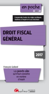 DROIT FISCAL GÉNÉRAL