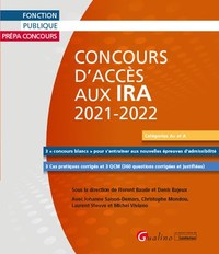 CONCOURS D'ACCES AUX IRA 2021-2022 - 3  CONCOURS BLANCS  POUR S'ENTRAINER AUX NOUVELLES EPREUVES D