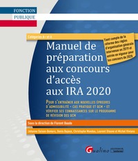 Le Manuel de préparation aux concours d'accès aux IRA 2020