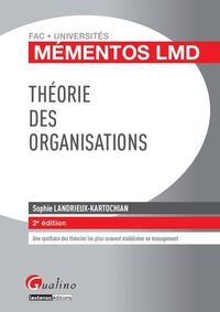 THÉORIE DES ORGANISATIONS - 2ÈME ÉDITION