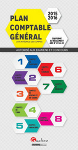 PLAN COMPTABLE GÉNÉRAL 2015-2016