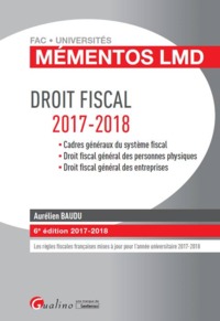 DROIT FISCAL 6EME EDITION