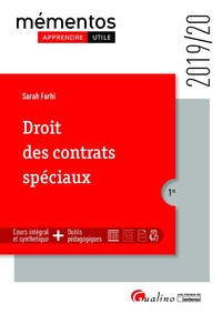 DROIT DES CONTRATS SPECIAUX