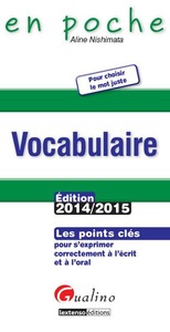 vocabulaire 2014-2015