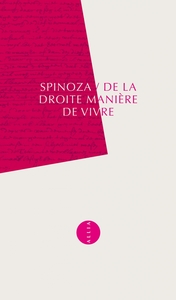 DE LA DROITE MANIERE DE VIVRE ANCIENNE EDITION