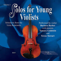 SOLOS FOR YOUNG VIOLISTS - VOLUME 2 (CD) CD