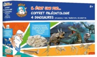 IL ETAIT UNE FOIS NOTRE TERRE - LE MONDE DES DINOSAURES - 4 DINOS