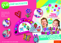 GULLI CRE'ACTIVITES PERLES MAGIQUES - MON STUDIO CREATION + 2000 PERLES