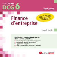 DCG 6 - Finance d'entreprise