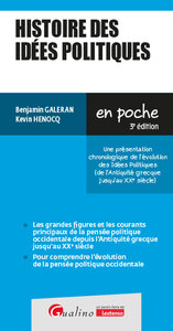 HISTOIRE DES IDEES POLITIQUES - UNE PRESENTATION CHRONOLOGIQUE DE L EVOLUTION DES IDEES POLITIQUES (